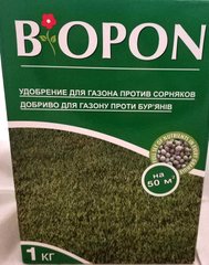 Удобрение Биопон для газонов против сорняков 1кг
