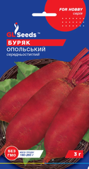 Семена свеклы Опольская 3г, GL Seeds - фото упаковки