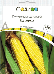 Насіння кукурудзи Цукерка 100г, Садиба - фото упаковки
