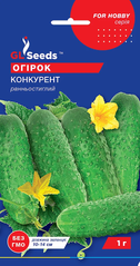 Семена огурца Конкурент 1г, GL Seeds - фото упаковки