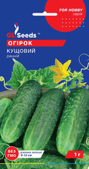 Насіння огірка Кущовий 1г, GL Seeds - фото упаковки