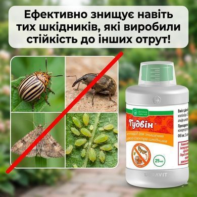Инсектицид Гудвин 25 мл, Аптека садовника - фото упаковки