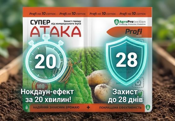 Комплект Супер Атака 20 мл + Добриво 20 г, AgroProtection - фото упаковки