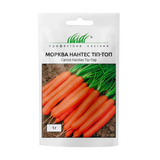 Семена моркови Нантес Тіп Топ 1г, Професиональние семена - фото упаковки