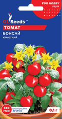 Насіння томатів Бонсай 0.1г, GL Seeds - фото упаковки
