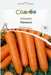 Насіння моркви Памела 10г, Садиба - фото упаковки