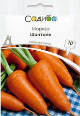 Насіння моркви Шантане 10г, Садиба - фото упаковки