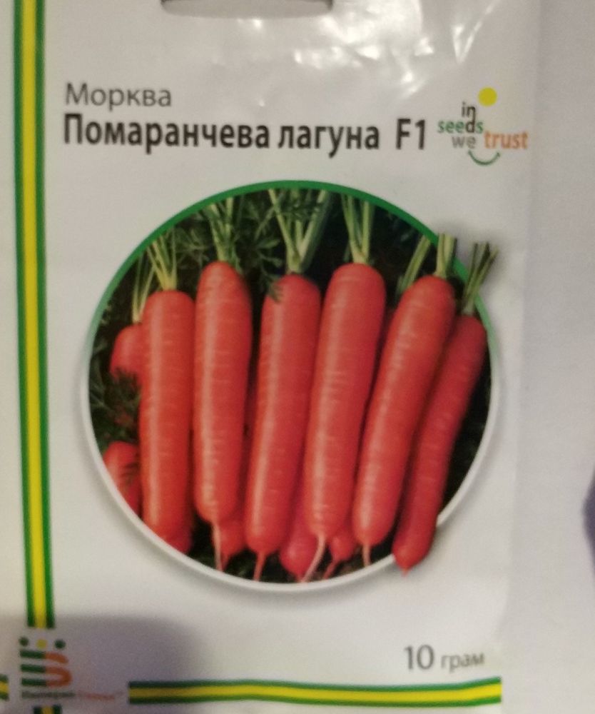 Морковь Оранжевая Лагуна F1 10г
