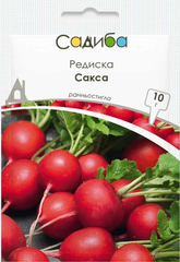 Насіння редиски Сакса 10г, Садиба - фото упаковки