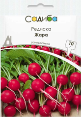 Насіння редиски Жара 10г, Садиба - фото упаковки