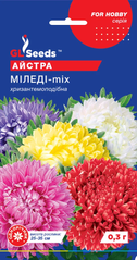 Астра Миледи микс 0.3г, GL Seeds - фото упаковки