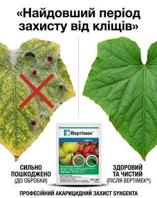 Інсектицид Вертімек 10 мл, Syngenta - фото упаковки
