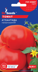 Насіння томатів Атлантида 0.15г, GL Seeds - фото упаковки