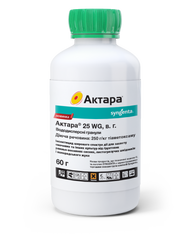 Інсектицид Актара 60 г, Syngenta - фото упаковки