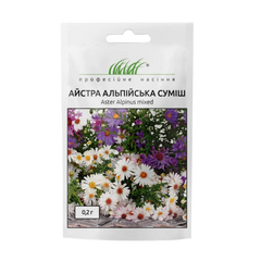 Айстра Альпійська суміш 0.2г, Професійне насіння - фото упаковки