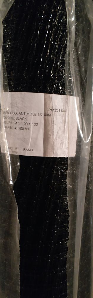 Сітка вольерная черная 1*100м