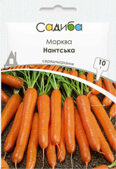 Семена моркови Нантская 10г, Садиба - фото упаковки