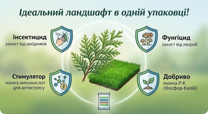 Комплект Рятівник хвої та газону 3 мл + 11 мл, AgroProtection - фото упаковки