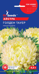 Астра Голден Тауер 0.3г, GL Seeds - фото упаковки