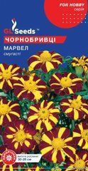 Насіння чорнобривців Марвел 0.2г, GL Seeds - фото упаковки