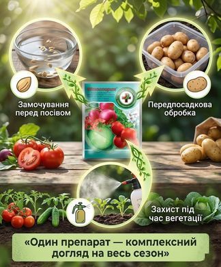 Біофунгіцид Фітоспорин 10 г, Киссон - фото упаковки