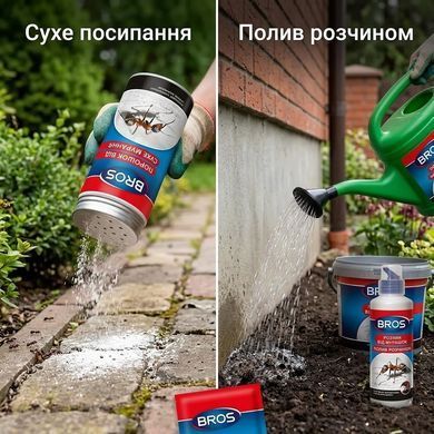Інсектицид Bros порошок від мурах 500 г - фото упаковки
