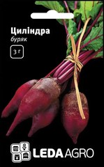 Семена свеклы Цилиндра 3г, Леда Агро - фото упаковки