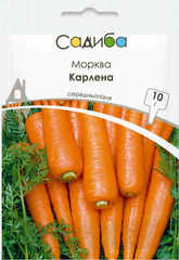 Насіння моркви Карлена 10г, Садиба - фото упаковки